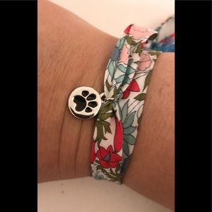 Animal lover silk bracelet